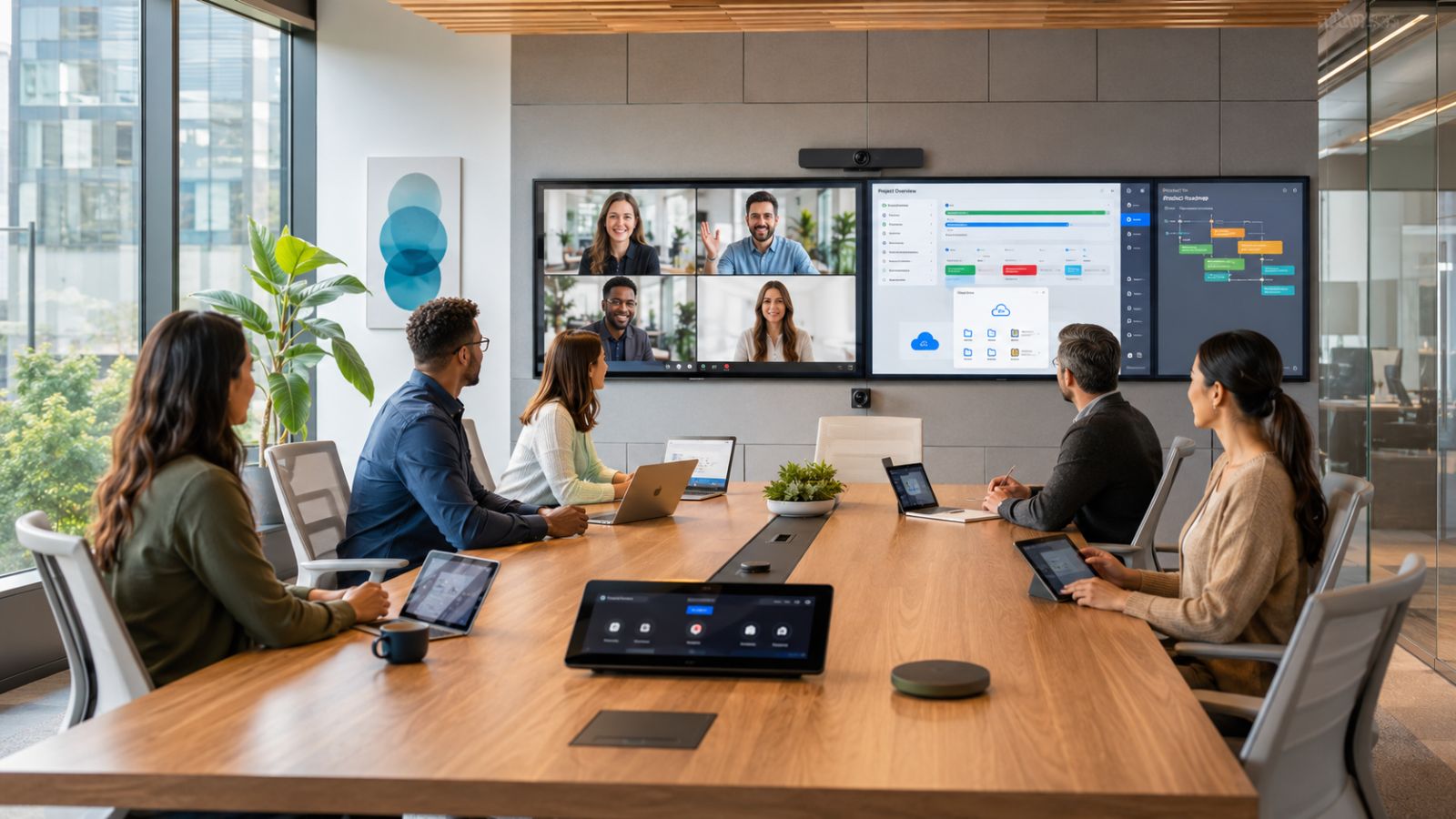 Hybrid Working -Hệ sinh thái công nghệ và kết nối giữa nhân sự onsite và remote working