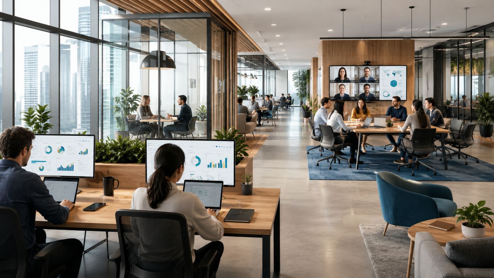 Hybrid Working xây dựng hệ thống workplace analytics theo dõi đánh giá công việc