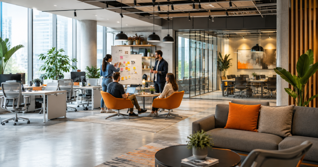 Thiết kế văn phòng Marketing chuyên nghiệp & hiện đại