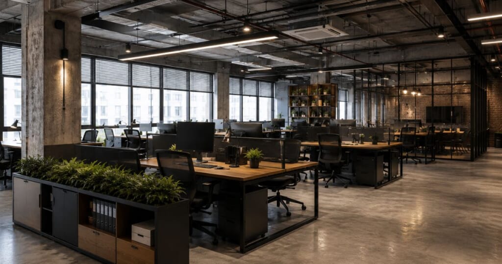 Tiêu Chuẩn Thiết Kế Diện Tích Văn Phòng Làm Việc Mới 2026 1 tiêu chuẩn thiết kế diện tích văn phòng