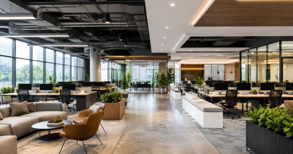 55+ Mẫu Thiết Kế Văn Phòng 500m2 Hiện Đại Nhất 2026 1 Thiết kế văn phòng 500m2