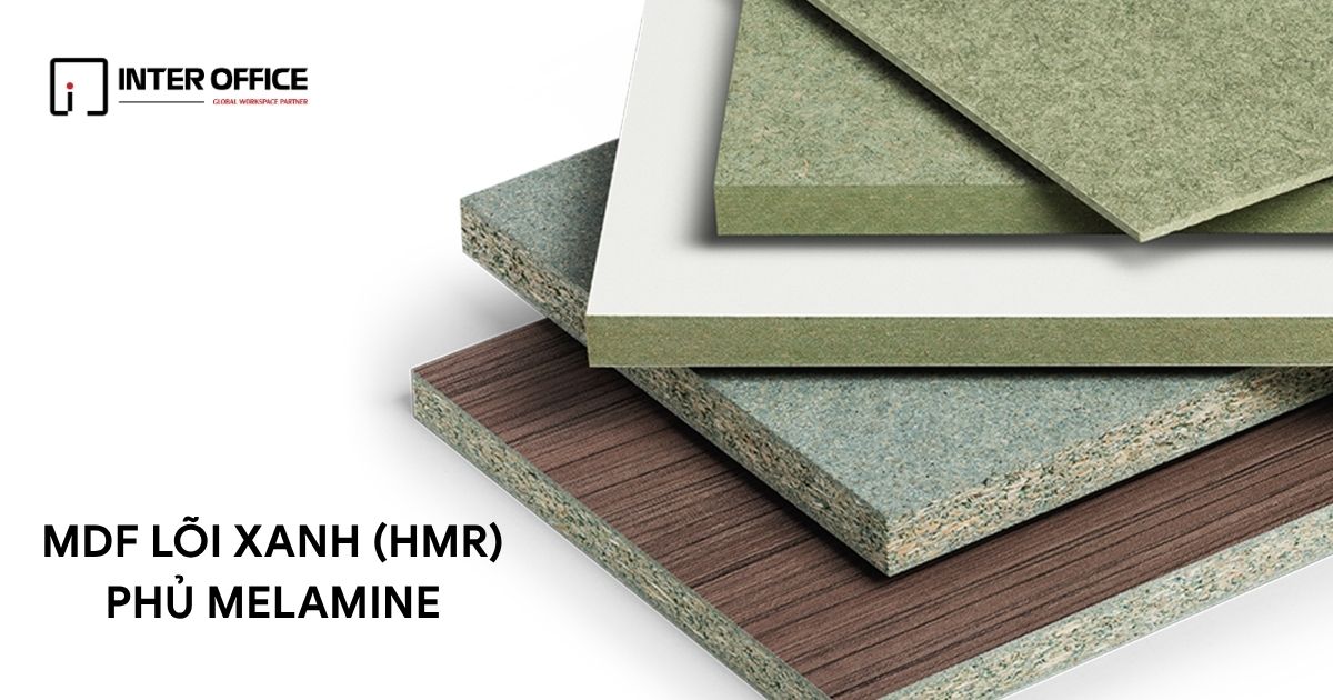 Cách Chọn Vật Liệu Chống Ẩm Cho Pantry Văn Phòng Bền Đẹp Sau Nhiều Năm Sử Dụng 4 MDF lõi xanh (HMR) phủ melamine